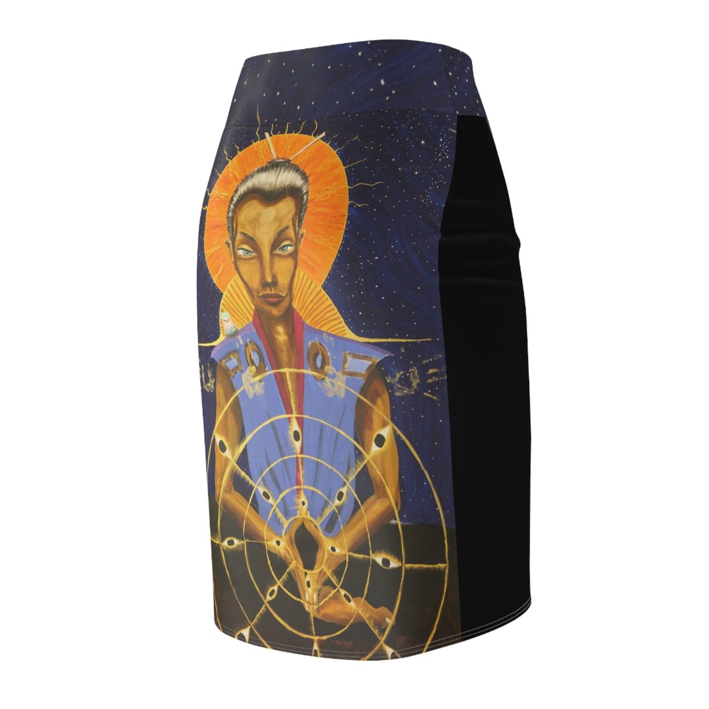Samurai Fitted Skirt