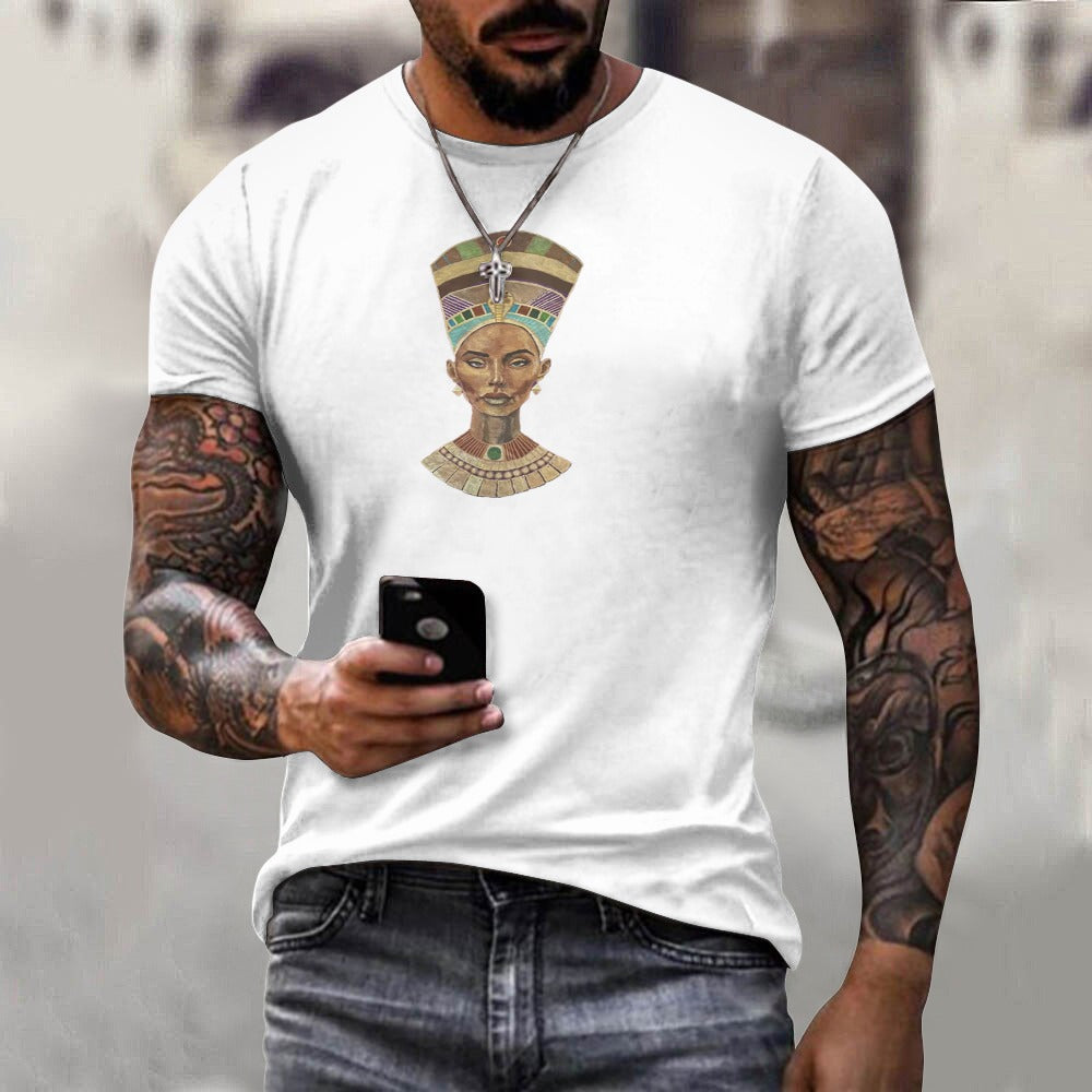 Nefertiti men’s cotton t-shirt