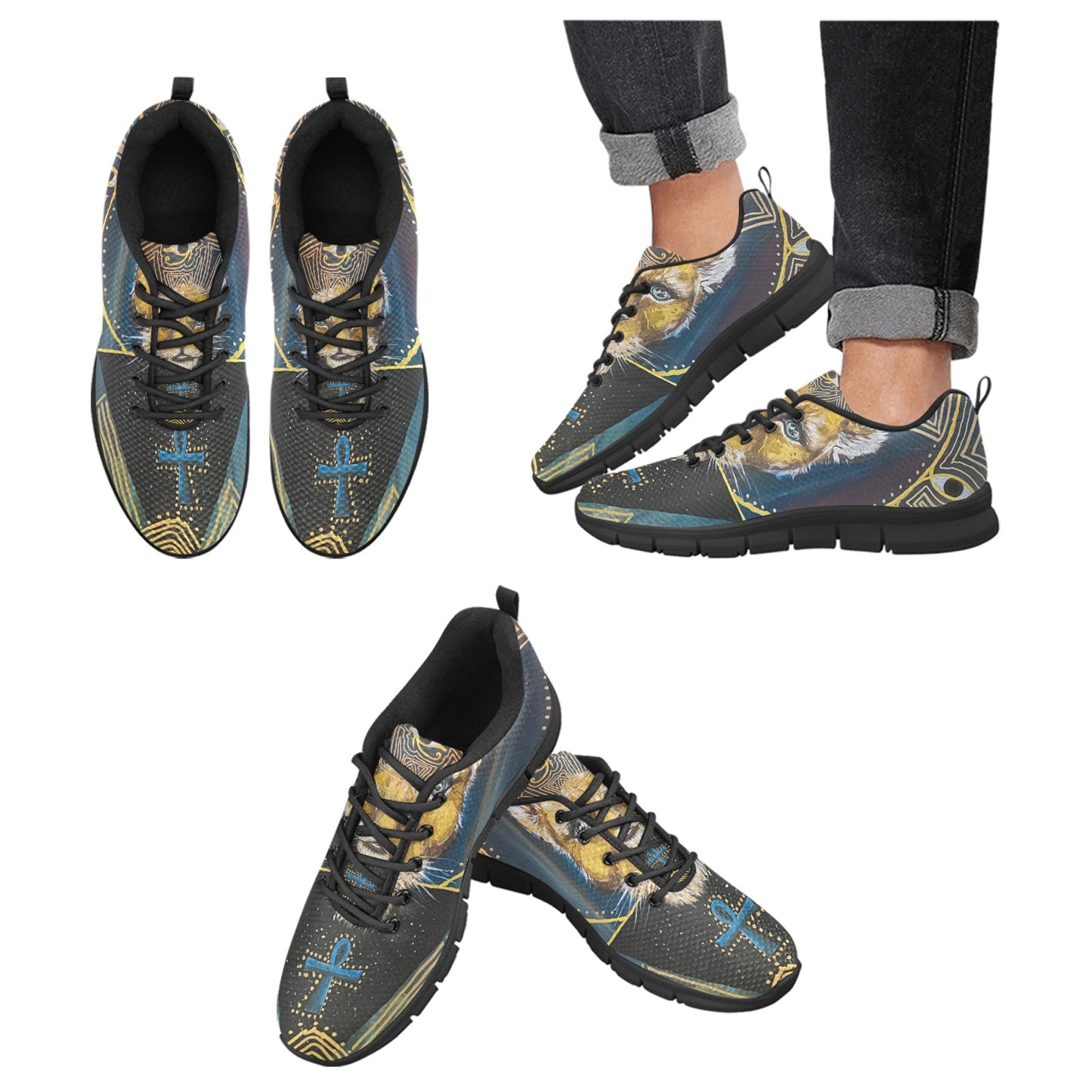 Sekhmet Men’s Breathable Sneakers