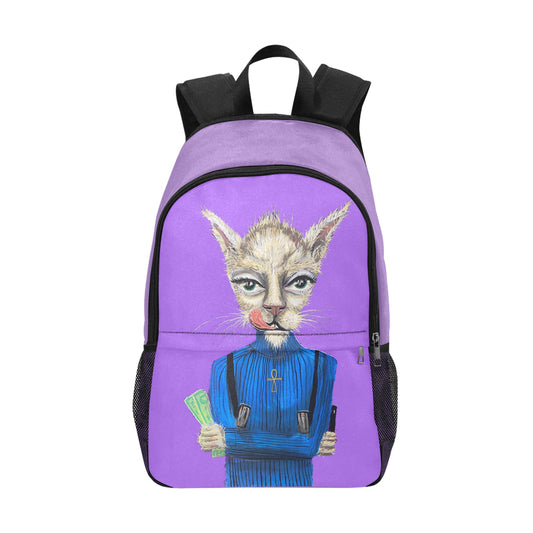 Gieriger Kater Design-Rucksack