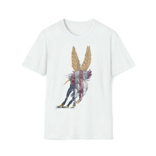 USA Unicorn women’s t-shirt made from ring-spun cotton – available in various colors