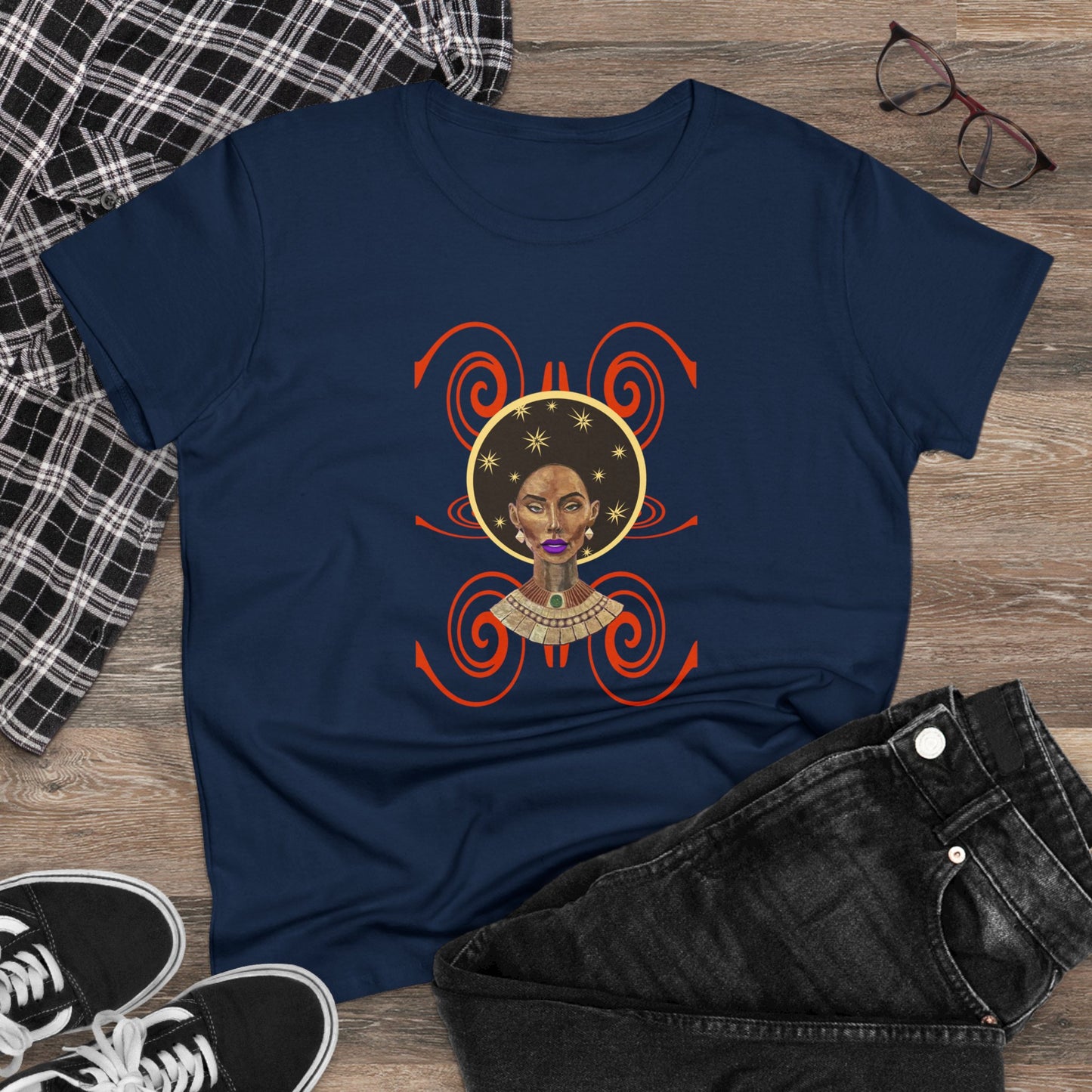 Celestial Woman’s t-shirt available in different colors