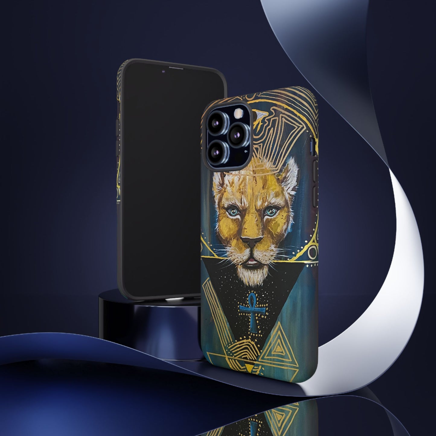 Sekhmet kryt na mobil (iPhone/Samsung)