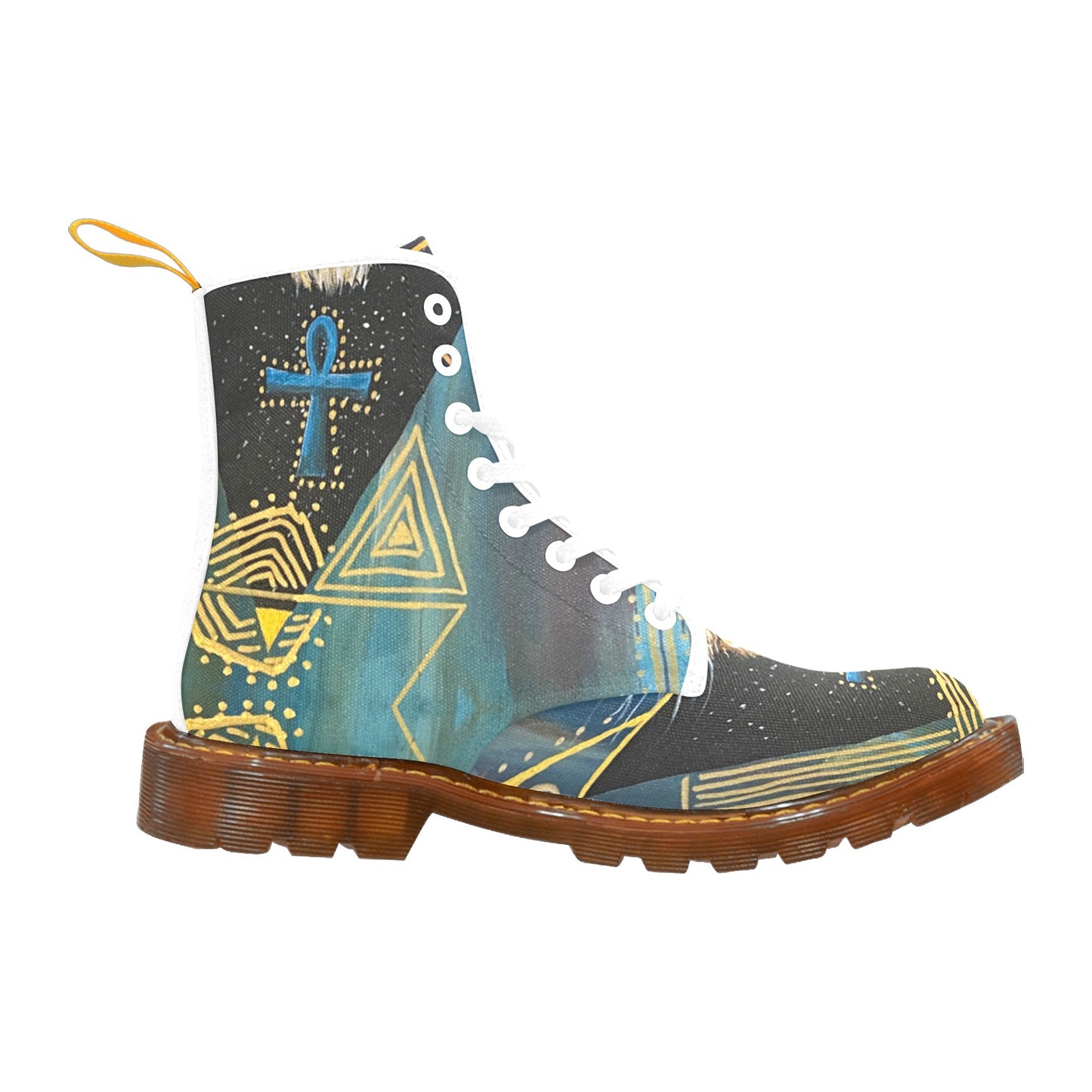 Sekhmet Women’s Winter Lace-Up Canvas Boots