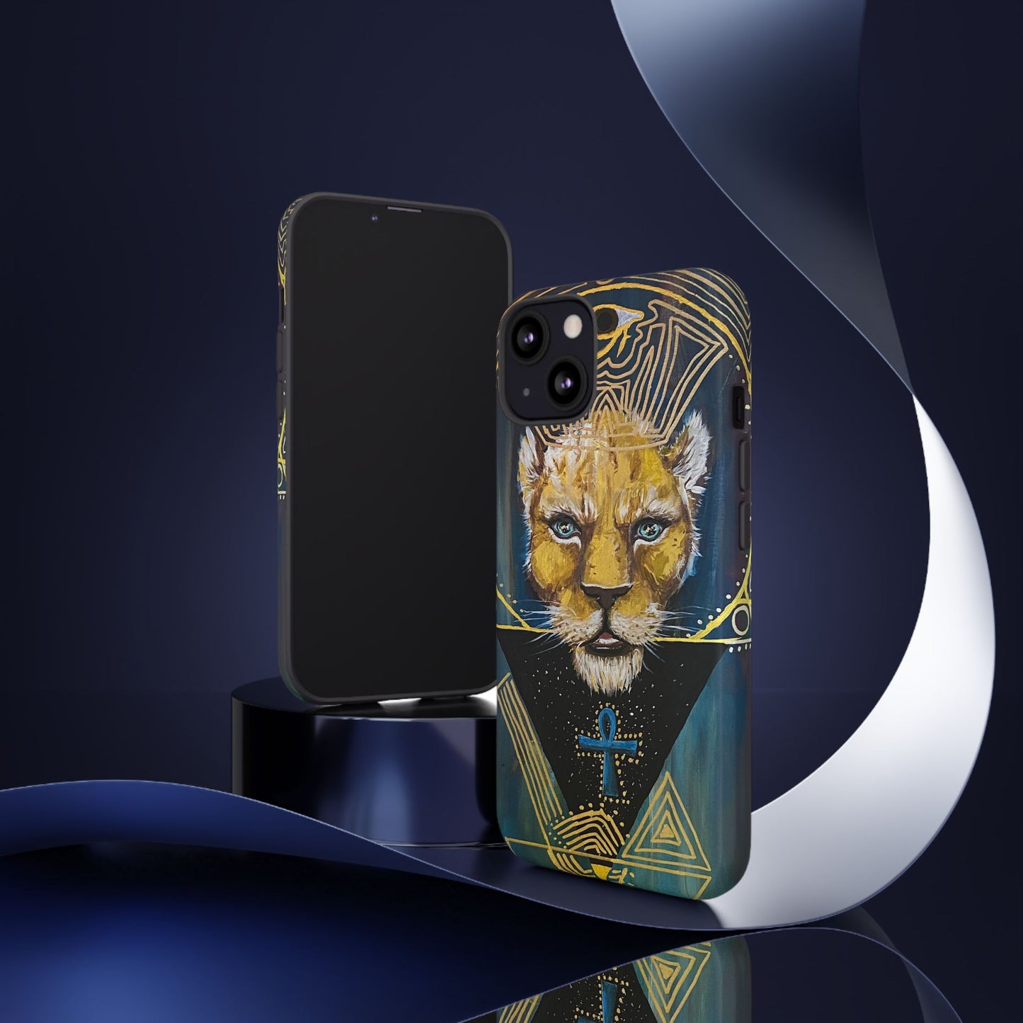 Sekhmet kryt na mobil (iPhone/Samsung)